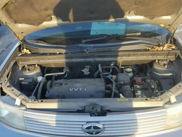 JTLKT324X50189169 - 2005 TOYOTA SCION XB SILVER photo 7