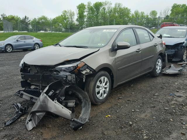 2T1BPRHE6HC892801 - 2017 TOYOTA COROLLA LE 灰色 照片 2