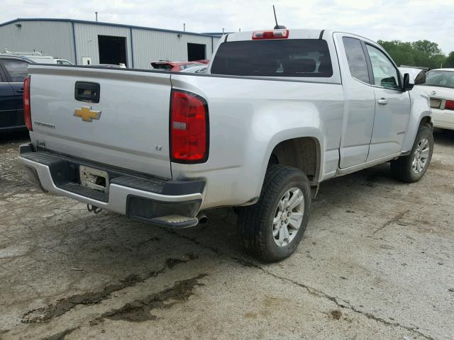 1GCHSBEA6F1159926 - 2015 CHEVROLET COLORADO L SILVER photo 4
