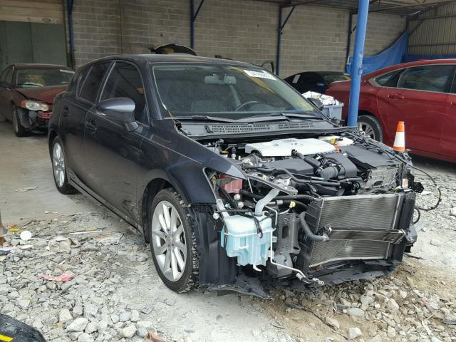 JTHKD5BH2B2034010 - 2011 LEXUS CT 200 CHARCOAL photo 1