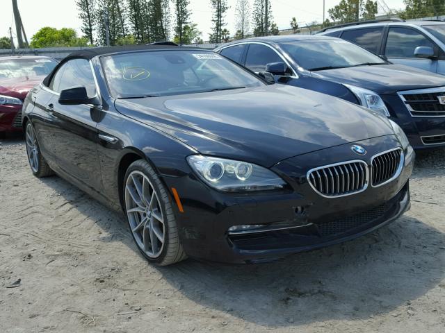 WBALZ3C54CDL71149 - 2012 BMW 650 I BLACK photo 1