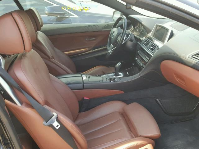 WBALZ3C54CDL71149 - 2012 BMW 650 I BLACK photo 5