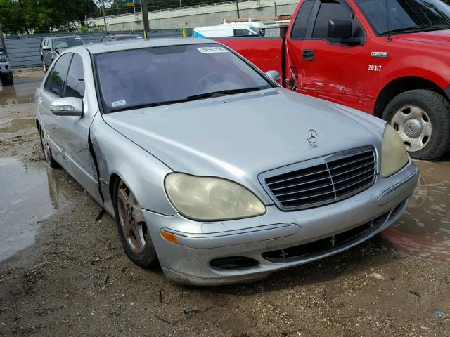 WDBNG75J94A415134 - 2004 MERCEDES-BENZ S 500 SILVER photo 1