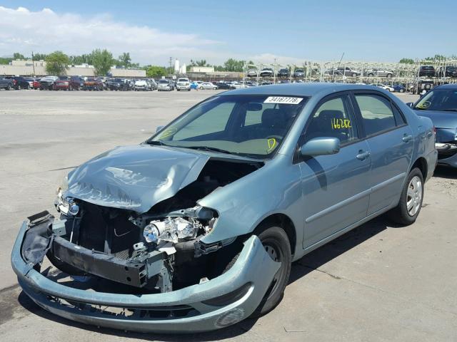 1NXBR32E25Z403921 - 2005 TOYOTA COROLLA LE 绿色 照片 2