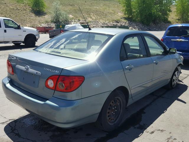 1NXBR32E25Z403921 - 2005 TOYOTA COROLLA LE 绿色 照片 4
