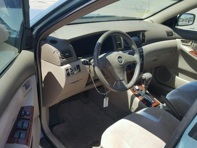 1NXBR32E25Z403921 - 2005 TOYOTA COROLLA LE 绿色 照片 9