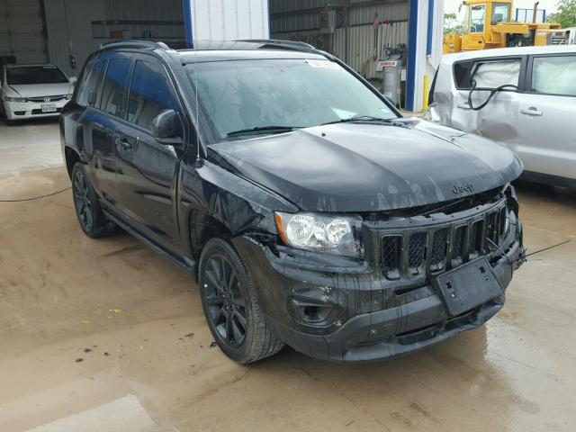 1C4NJCBA0FD361403 - 2015 JEEP COMPASS SP BLACK photo 1