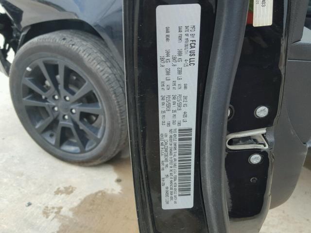 1C4NJCBA0FD361403 - 2015 JEEP COMPASS SP BLACK photo 10