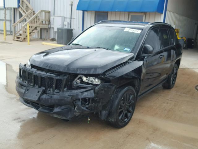 1C4NJCBA0FD361403 - 2015 JEEP COMPASS SP BLACK photo 2