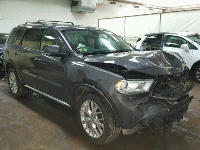 1C4RDJDG6GC375411 - 2016 DODGE DURANGO LI GRAY photo 1