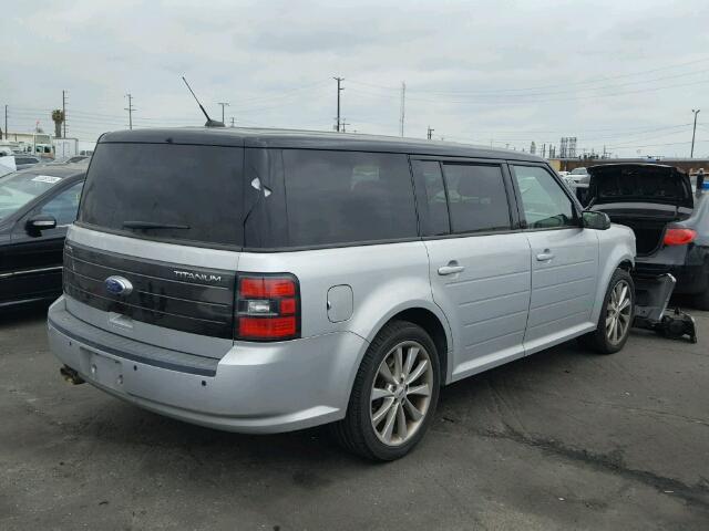 2FMGK5DC2CBD11468 - 2012 FORD FLEX LIMIT SILVER photo 4