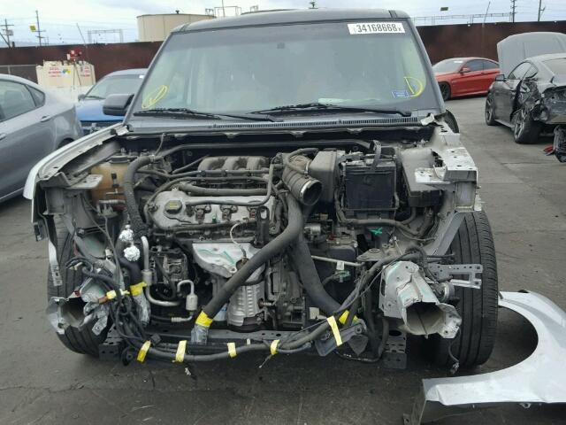 2FMGK5DC2CBD11468 - 2012 FORD FLEX LIMIT SILVER photo 9