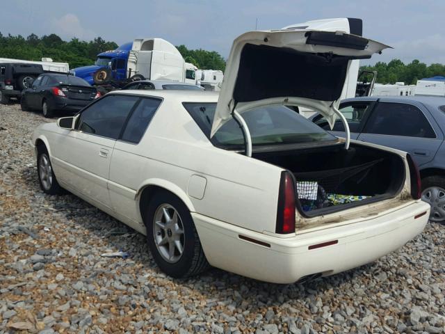 1G6EC12952B106839 - 2002 CADILLAC ELDORADO C WHITE photo 3