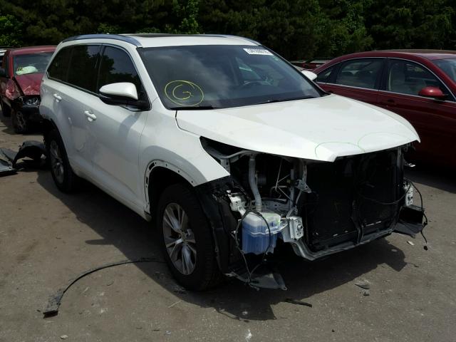 5TDKKRFH8ES026306 - 2014 TOYOTA HIGHLANDER ვერცხლისფერი ფოტო 1