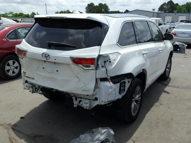 5TDKKRFH8ES026306 - 2014 TOYOTA HIGHLANDER ვერცხლისფერი ფოტო 4