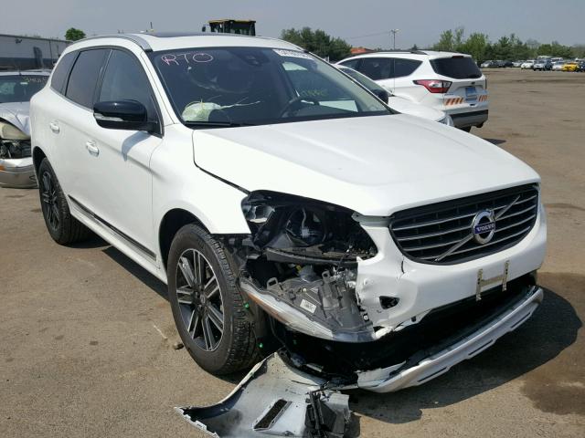 YV440MRR4H2091653 - 2017 VOLVO XC60 T5 WHITE photo 1