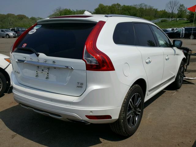 YV440MRR4H2091653 - 2017 VOLVO XC60 T5 WHITE photo 4