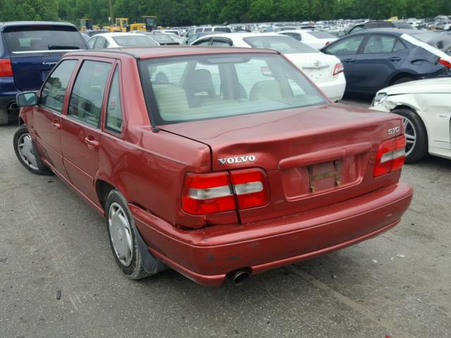 YV1LS5577W1498589 - 1998 VOLVO S70 RED photo 3