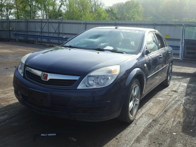 1G8ZS57B48F269952 - 2008 SATURN AURA XE GRAY photo 2