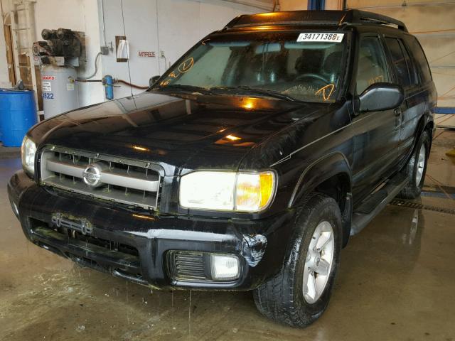 JN8DR09Y04W910691 - 2004 NISSAN PATHFINDER შავი ფოტო 2