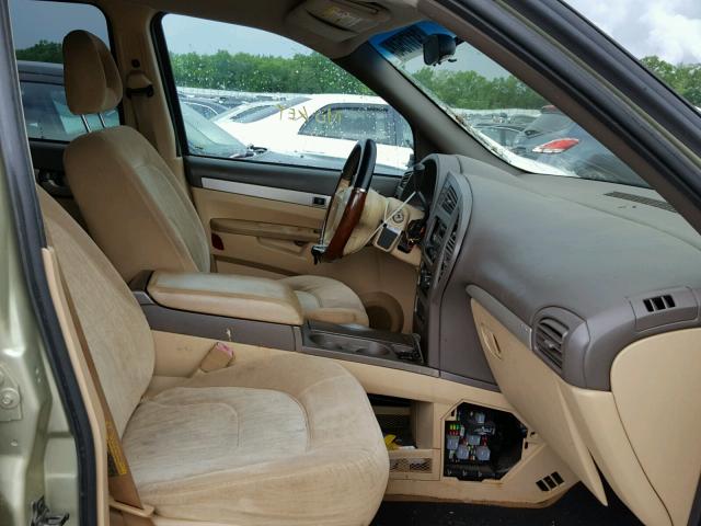 3G5DA03E03S595975 - 2003 BUICK RENDEZVOUS GOLD photo 5