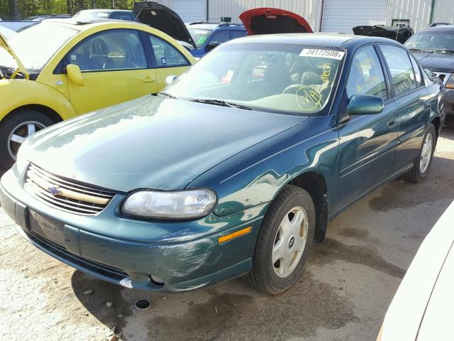 1G1NE52J616247721 - 2001 CHEVROLET MALIBU LS 绿色 照片 2