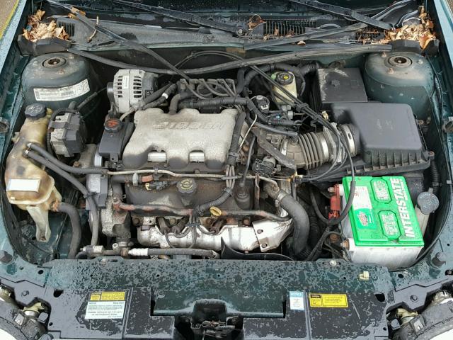 1G1NE52J616247721 - 2001 CHEVROLET MALIBU LS 绿色 照片 7