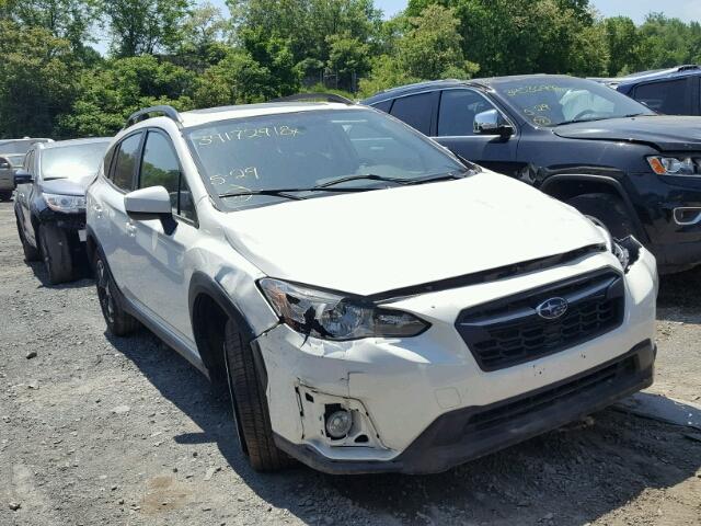 JF2GTADC3JH222830 - 2018 SUBARU CROSSTREK WHITE photo 1