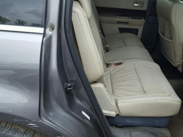 2FMDK52C09BA86840 - 2009 FORD FLEX SEL ორფეროვანი ფოტო 6