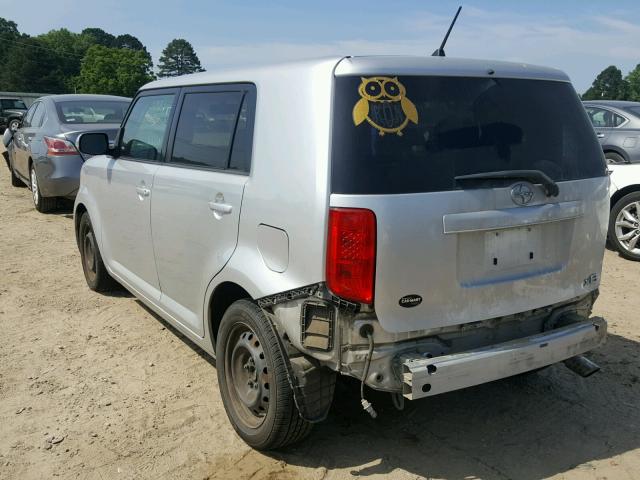 JTLKE50E381044491 - 2008 SCION XB 银色 照片 3
