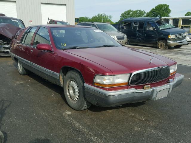 1G4BT52PXSR412296 - 1995 BUICK ROADMASTER RED photo 1