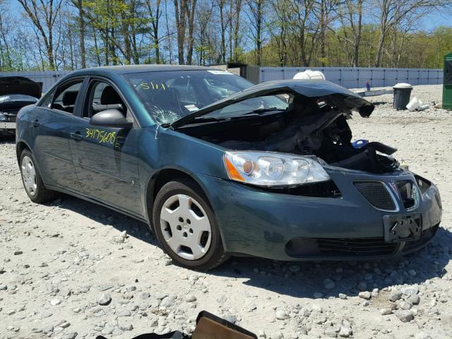 1G2ZF55B864222532 - 2006 PONTIAC G6 SE GREEN photo 1