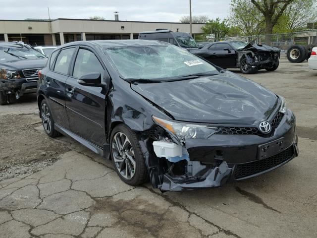 JTNKARJE1JJ559858 - 2018 TOYOTA COROLLA IM BLACK photo 1