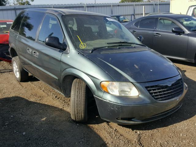 1C4GJ25B22B630854 - 2002 CHRYSLER VOYAGER GREEN photo 1