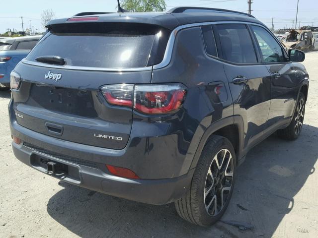 3C4NJDCB1HT631782 - 2017 JEEP COMPASS LI GRAY photo 4