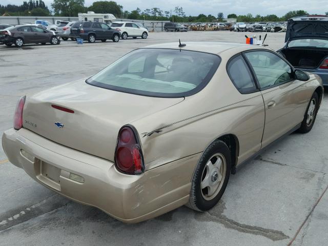 2G1WW12EX59156687 - 2005 CHEVROLET MONTE CARL 金色 照片 4