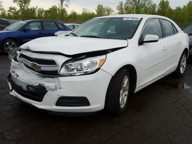 1G11C5SA7DF140704 - 2013 CHEVROLET MALIBU 1LT WHITE photo 2