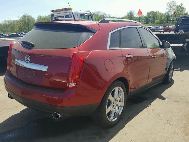 3GYFNKE40AS575884 - 2010 CADILLAC SRX PREMIU RED photo 4