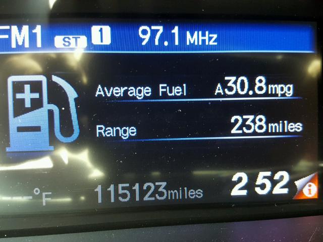 19XFB2F94DE016074 - 2013 HONDA CIVIC EXL WHITE photo 8