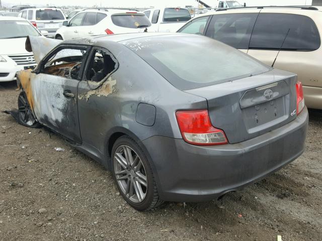 JTKJF5C70B3011101 - 2011 TOYOTA SCION TC 石墨色 照片 3