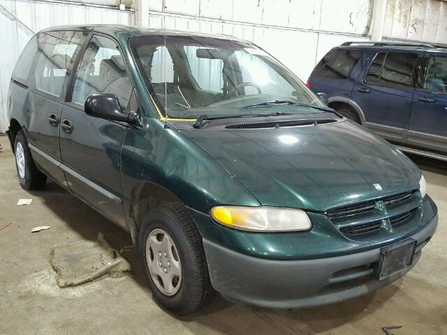 2B4FP2538WR703796 - 1998 DODGE CARAVAN GREEN photo 1