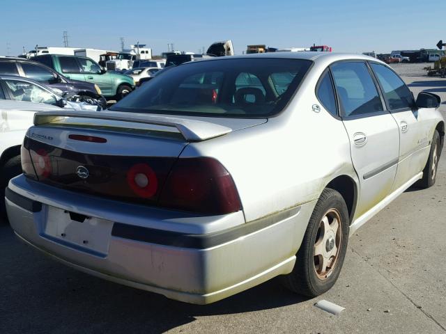 2G1WH55K9Y9104958 - 2000 CHEVROLET IMPALA LS SILVER photo 4