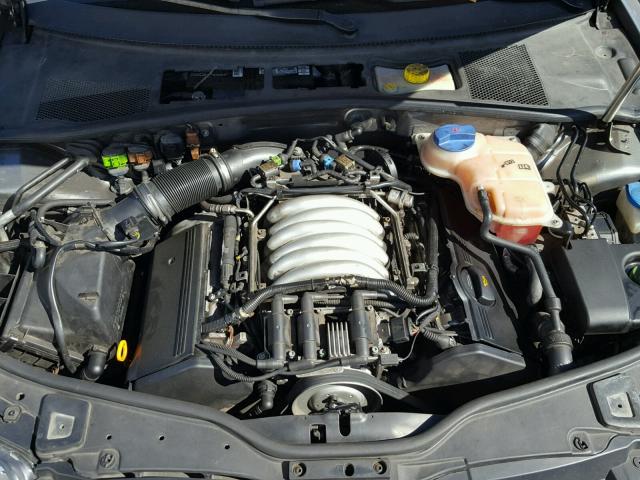 WVWRH63B64P097704 - 2004 VOLKSWAGEN PASSAT GLX GRAY photo 7