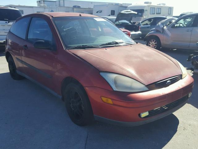 3FAFP3131YR240076 - 2000 FORD FOCUS ZX3 RED photo 1