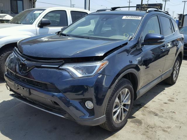 JTMRJREV5JD160804 - 2018 TOYOTA RAV4 HV LE TEAL photo 2