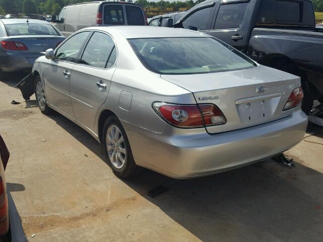 JTHBF30G425000481 - 2002 LEXUS ES SILVER photo 3