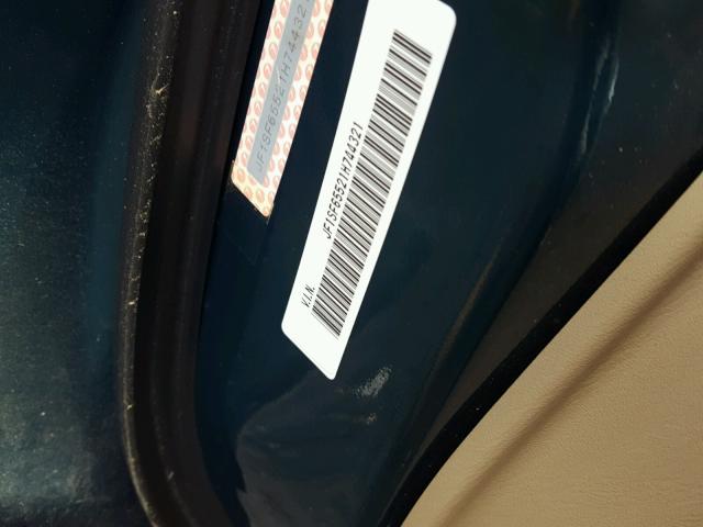 JF1SF65521H744321 - 2001 SUBARU FORESTER S Yaşıl foto 10