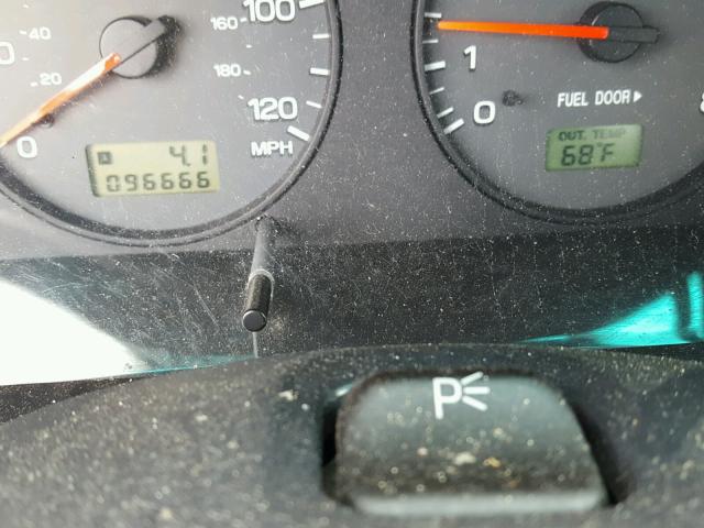 JF1SF65521H744321 - 2001 SUBARU FORESTER S Yaşıl foto 8