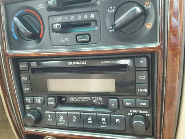 JF1SF65521H744321 - 2001 SUBARU FORESTER S Yaşıl foto 9