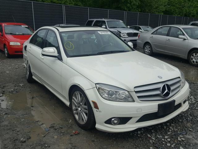 WDDGF81X69F289392 - 2009 MERCEDES-BENZ C 300 4MAT WHITE photo 1